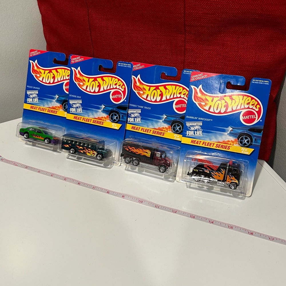 Hot Wheels Heat Fleet Complete Series